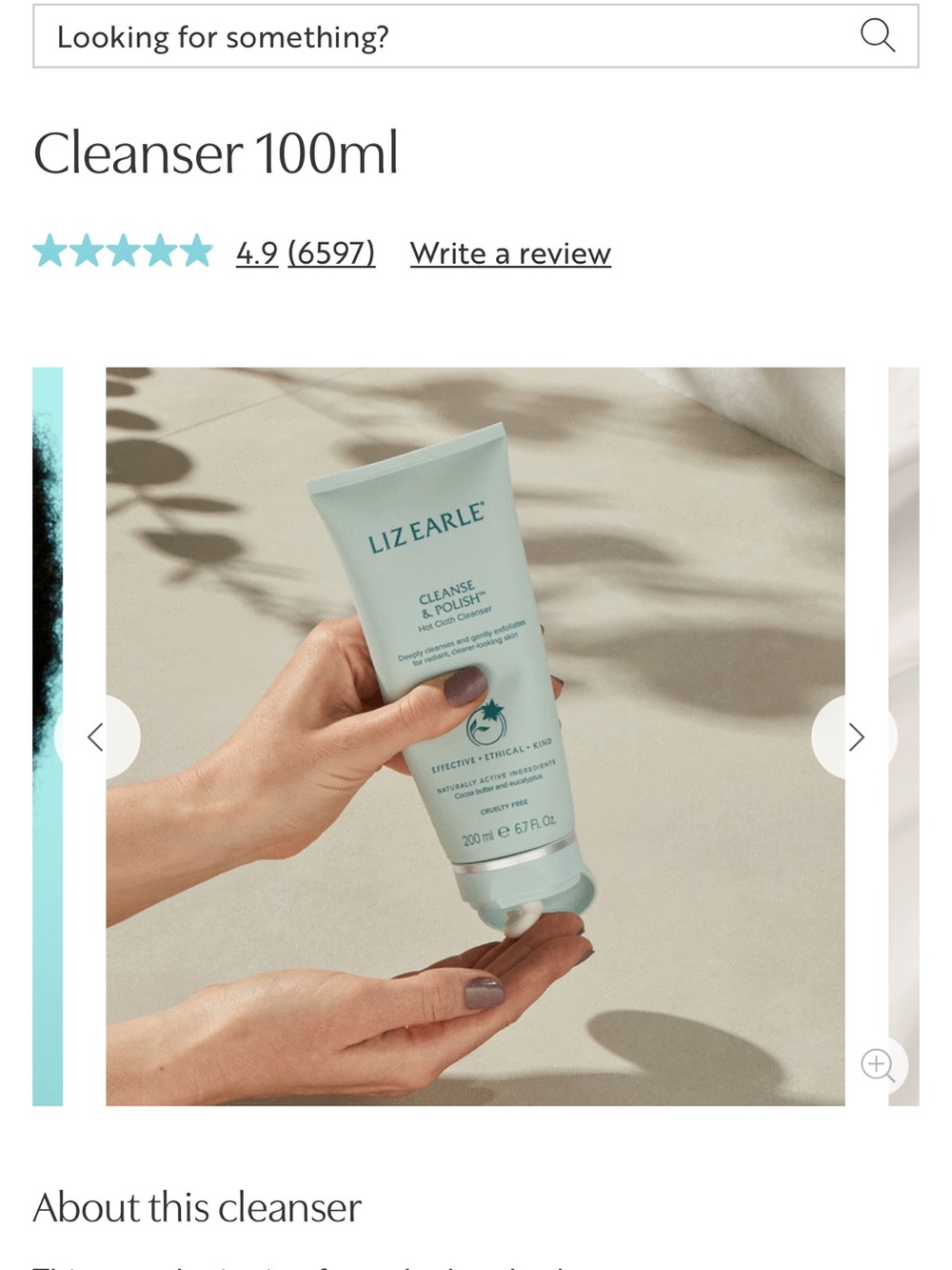 Cleanse & Polish Hot Cloth Cleanser — 100ml